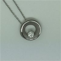 Collar Annamaria Cammilli Mujer My Way in Oro blanco Diamante 0.21 Ct GPE0938W - GPE0938W